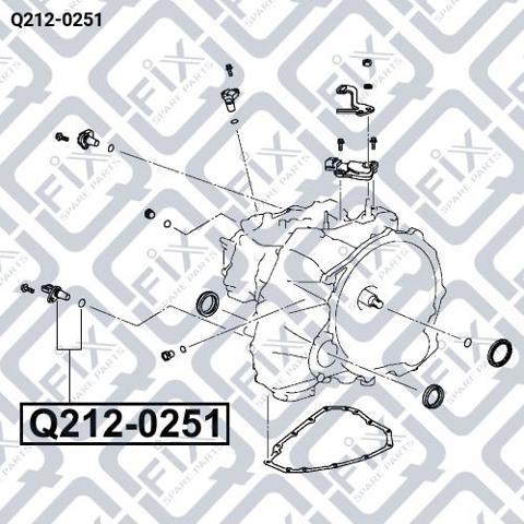 Датчик швидкості Q-fix Q2120251 ціна, від 25.46 USD