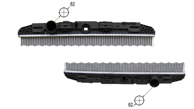 Купити 201DF696601 Perfekt Cooling Радіатор двигуна