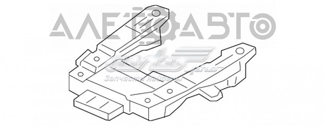 Кронштейн решітки радіатора Honda 71129T1WA01 ціна, від 11.62 USD