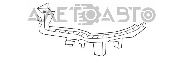 Кріплення бампера FPS FP6735933 ціна, від 14.07 USD
