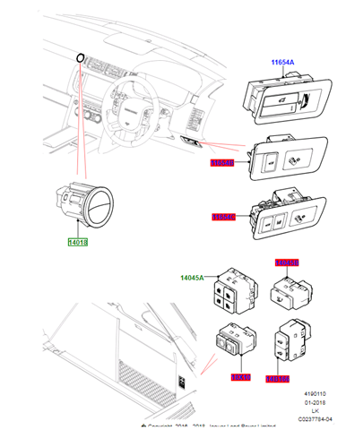  LR034901 Land Rover