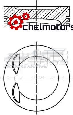 Купити 028PI00119000 Mahle Original Поршень в комплекті на 1 циліндр, STD
