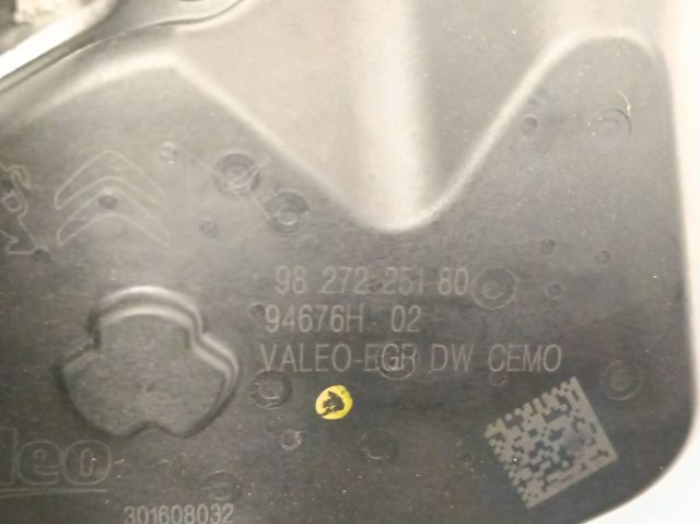 Радіатор системи EGR рециркуляції вихлопних газів 9827225180 Peugeot/Citroen