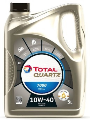 10W40Q7000D5L Total Масло двигуна