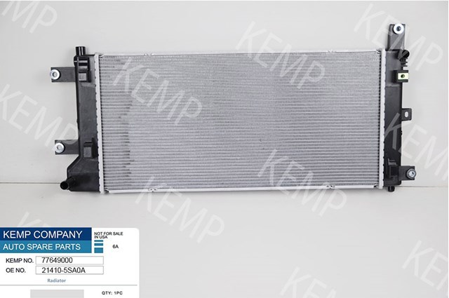 Купити 77649000 Kemp Радіатор двигуна