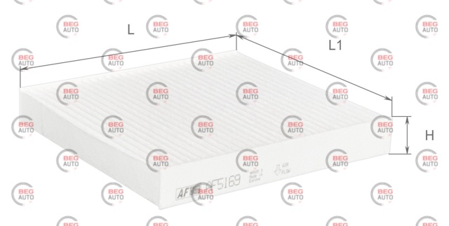  Alpha Filter AF5169