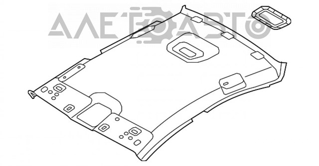 Скло лобове 561010C081 Toyota