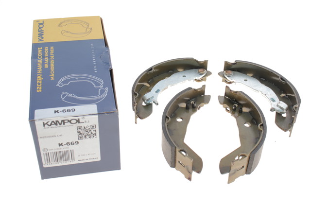 Колодки гальмові задні, барабанні Kampol K669 ціна, від 19.19 USD