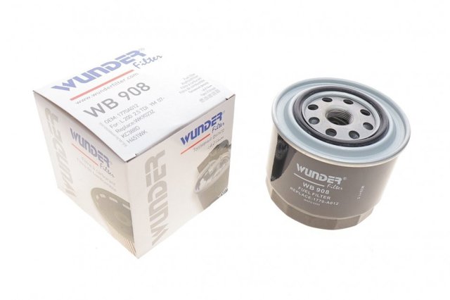 Фільтр тонкого очищення палива Wunder WB908 ціна, від 9.42 USD