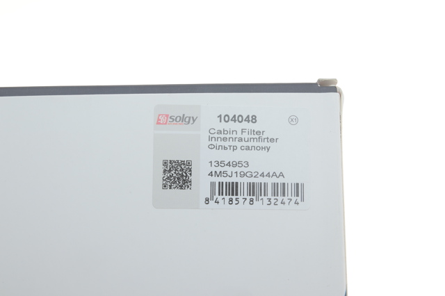 104048 Solgy Внутрішньосалонний фільтр