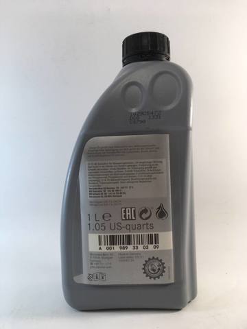 Купити A001989330309 Mercedes Масло для роздавальної коробки