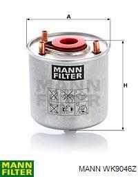 WK9046Z Mann-Filter фільтр паливний