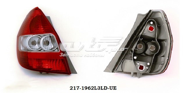 Ліхтар задній лівий Depo/Loro/Abakus 2171962L3LDUE ціна, від 60.40 USD