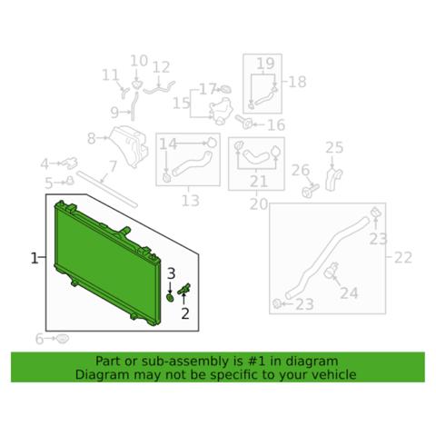 Радіатор основний Koyorad PL063631 ціна, від 206.64 USD