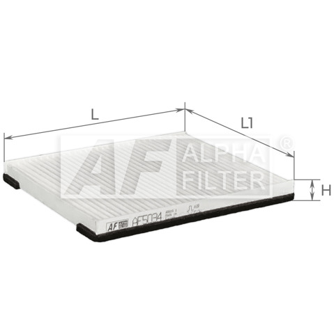Фільтр повітряний обігрівача Alpha Filter AF5034 ціна, від 2.92 USD