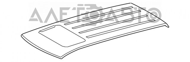6311148110 Toyota Дах кабіни (кузова)