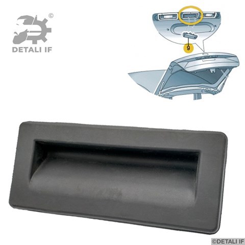 Кнопка приводу замка 3/5 дверей (ляди) / кришки багажника Detali IF DF12801 ціна, від 18.27 USD