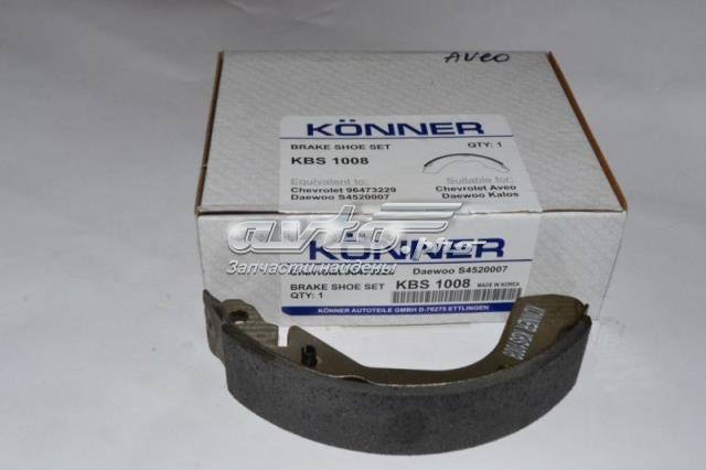 KBS1008 Konner Колодки гальмівні задні, барабанні