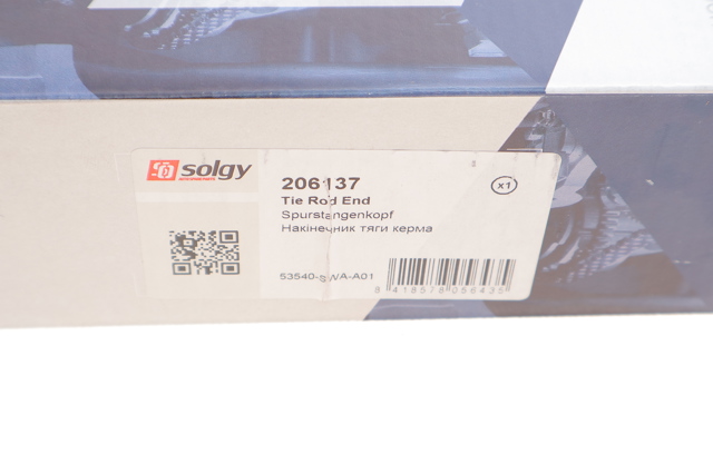 Наконечник рульовий Solgy 206137 ціна, від 13.64 USD