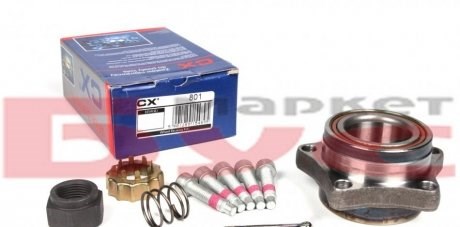 Комплект підшипник маточини передньої CX/Complex CX801 ціна, від 31.97 USD