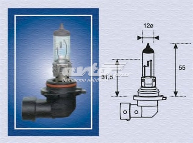 2577300000 Magneti Marelli Лампочка галогенна
