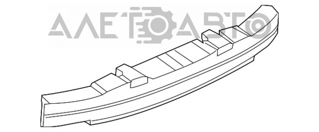 FP7430985 FPS Наповнювач бампера заднього