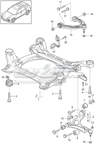  95834324300 Porsche