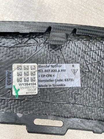 Porsche 9J1807820A