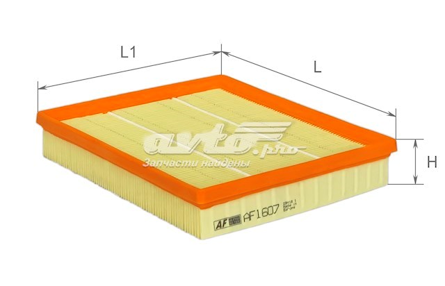 Купити AF1607 Alpha Filter Автомобільний фільтр повітря