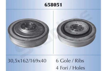 Купити RS658051 Starline Шків колінчастого вала
