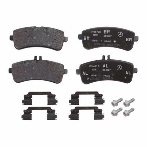 A0074209120 Mercedes Колодки гальмівні задні, дискові