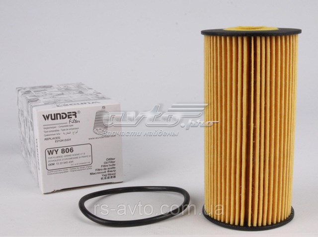 WY806 Wunder Фільтр масла