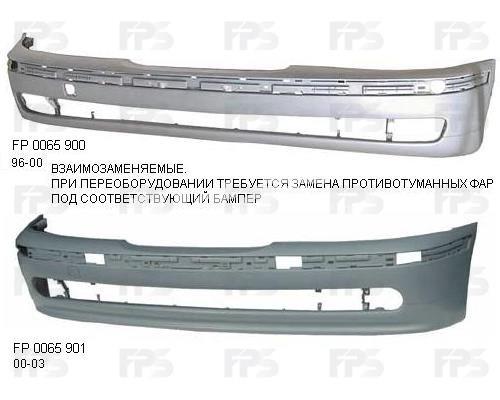Бампер на авто FPS FP0065900 ціна, від 60.60 USD