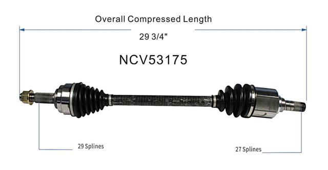 NCV53175 GSP Привід лівий