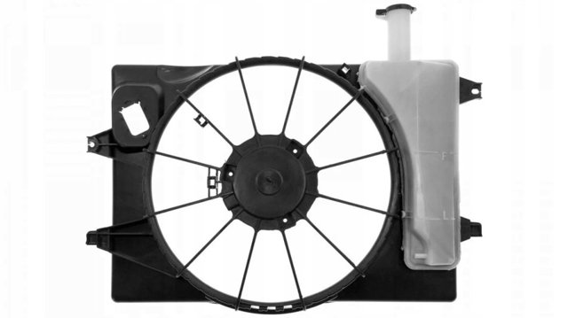 Дифузор (кожух) радіатора охолодження Hyundai I30 (PD) (Хендай Ай 30)