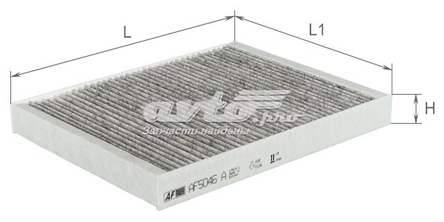 Купити AF5046A Alpha Filter Фільтр салону вугільний