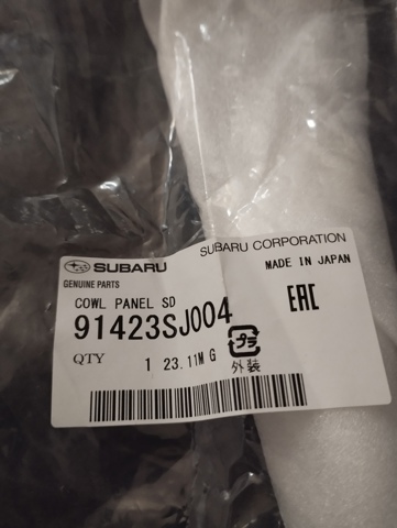 91423SJ004 Subaru 
