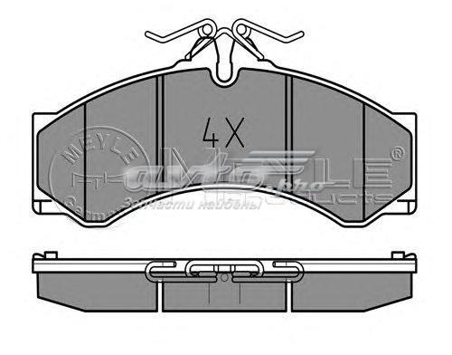 Гальмівні колодки Meyle 252907620 ціна, від 22.42 USD