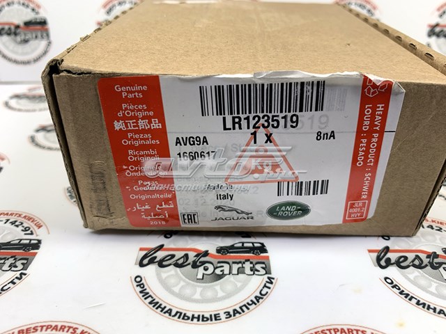LR123519 Land Rover Колодки гальмівні задні, дискові