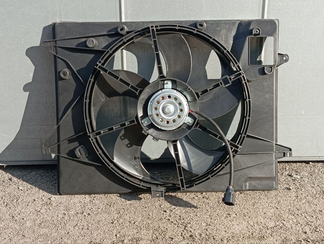 Купити 25380C2500 Hyundai/Kia Дифузор радіатора охолодження, в зборі з двигуном і крильчаткою