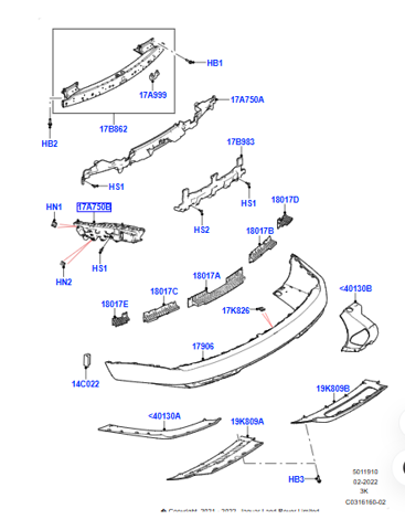 LR151053 Land Rover 