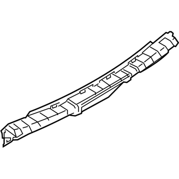 Кронштейн бампера заднього, центральний PFD43425A Signeda
