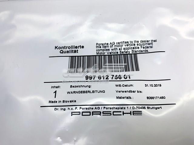 99761275601 Porsche Датчик зносу гальмівних колодок, передній лівий