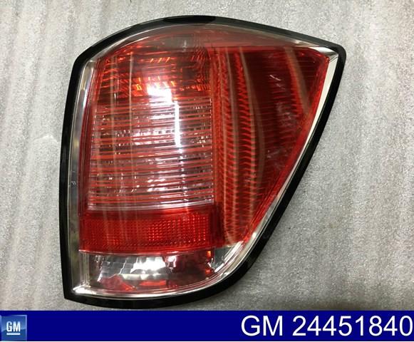 Задній правий стоп General Motors 24451840
