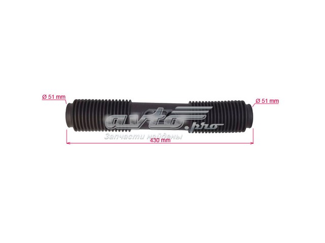 Пильник рейки MSG OP101DUSTER