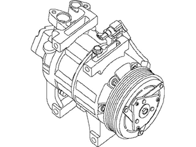 Компресор кондиціонера 926006CA0A Nissan/Infiniti