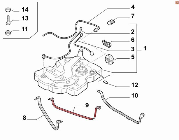  60628085 Fiat/Alfa/Lancia