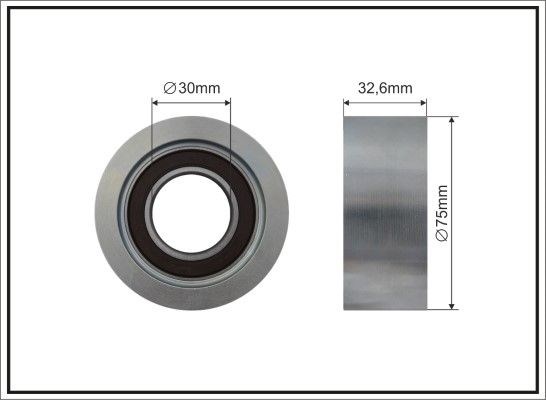 Ролик натягувача приводного ременя CAFFARO 500623