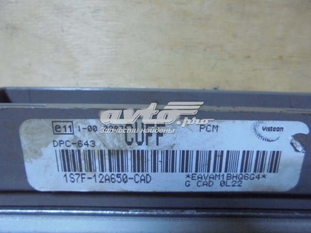  Ford 1S7F12A650CAD