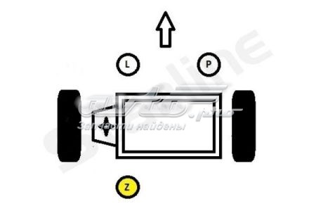 Опора двигуна задня Starline SM0659